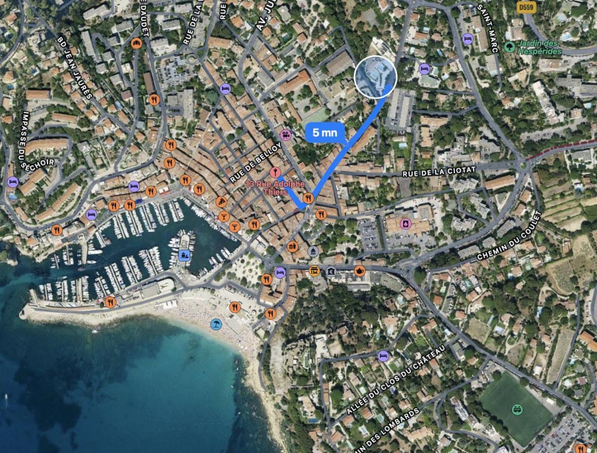 Au P'tit Canaille, Plein Centre Avec Parking Privé Appartement *